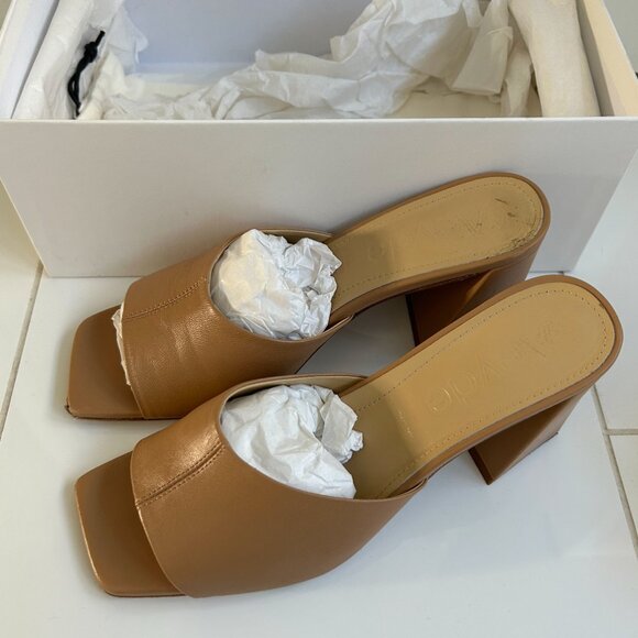 Aeyde Leather Slides - Picture 1 of 6
